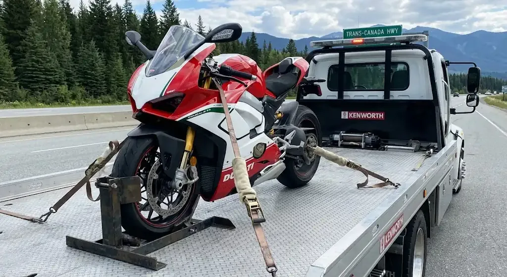 San Jose motorcycle tow truck service
